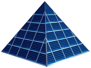 Solar energy renewable energy concept