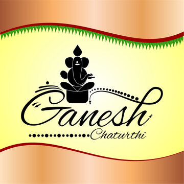 ganehs chaturthi banner design 