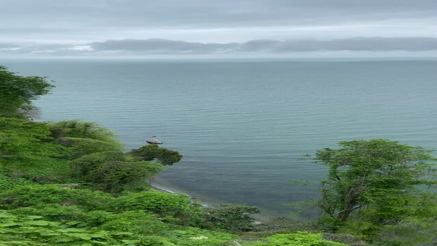 Scenic view of the Black Sea coast
