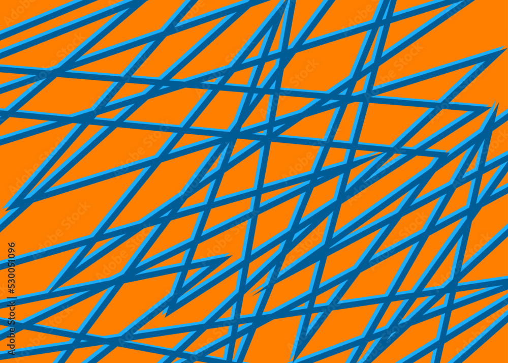 Poster minimalist background with abstract and irregular lines pattern