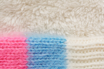 background texture knitted seam