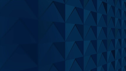 Dark blue abstract polygonal mosaic tech background