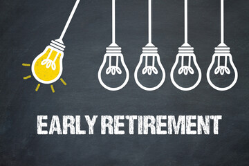 Fototapeta premium early retirement 