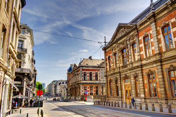 Naklejka premium Brussels landmarks, Belgium