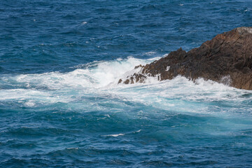 日本の渚百景 島武意海岸の積丹ブルー