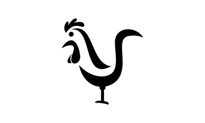 logo chicken illustration
