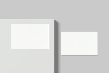 Blank 85 x 55 mm business card