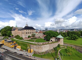 Naklejka premium Festung Akershus in Oslo