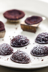 Christmas cookies called bear paws