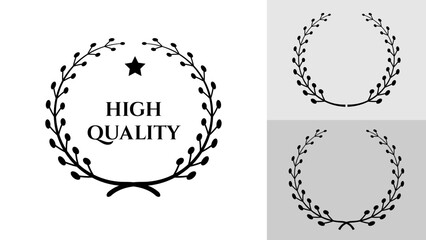 Laurel Laurel Wreaths Vector