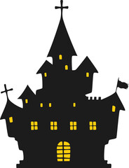 Halloween symbol single element 