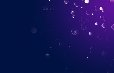 Light abstract dark bokeh christmas circle color glitter background