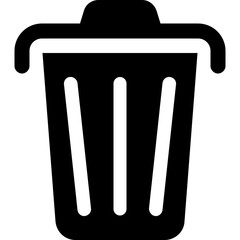 Dustbin Vector Icon