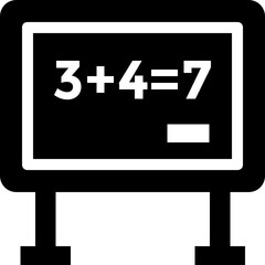 Whiteboard Vector Icon