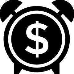 Alarm Clock Vector Icon