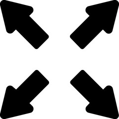 Expand Screen Vector Icon