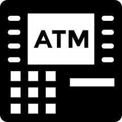 Atm Machine Vector Icon