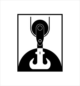 recommend clip art: Crane Hook Icon M_2209001