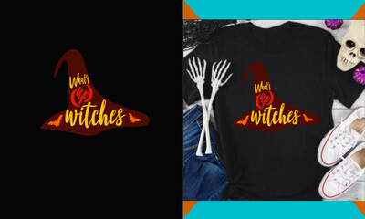 Halloween T shirt design