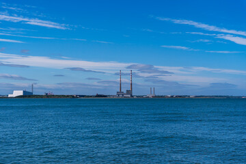 power station on the river