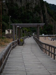 Obraz premium bridge to the sea