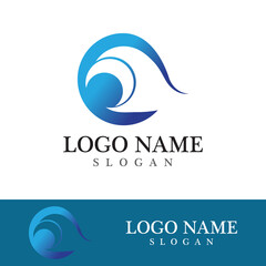 Wave beach vector illustration design