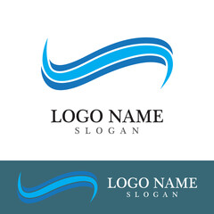 Wave beach vector illustration design