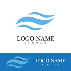 Wave beach vector illustration design