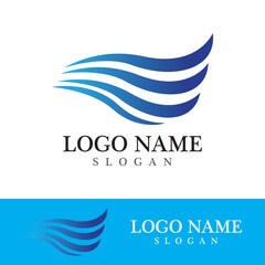 Wave beach vector illustration design