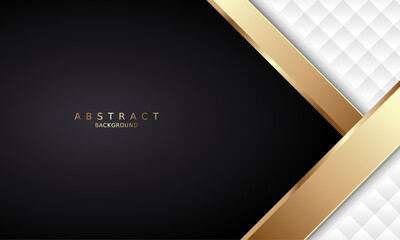 white and black luxury premium background and gold lines.
