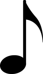 Musical notes icon. 