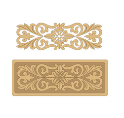 GOLD EMBROIDERY FOR LITURGICAL CLOTHES AND SACRED CEREMONIES. SACRED CATHOLIC SYMBOLS IN ANCIENT STYLE WITH GOLDEN DECORATIONS