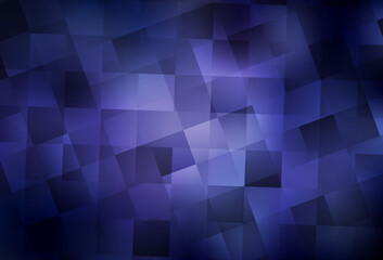 Dark Purple vector background with rectangles.