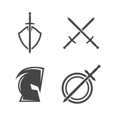 Sword icon illustration