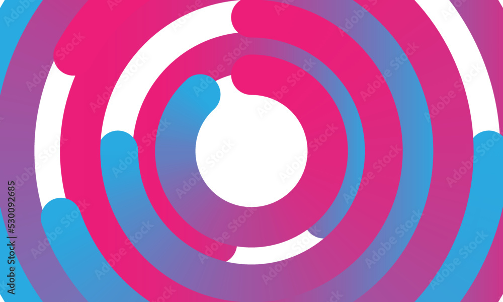 Aufkleber modern abstract cool gradient shapes background vector design
