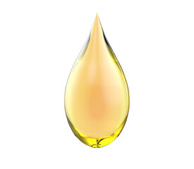 Liquid drop Yellow, oil, fluid. Transparent background, png