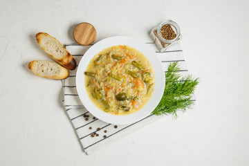 Polish vegetable soup