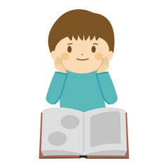 読書する子ども_男の子_想像する