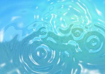 gradient circle water ripple background