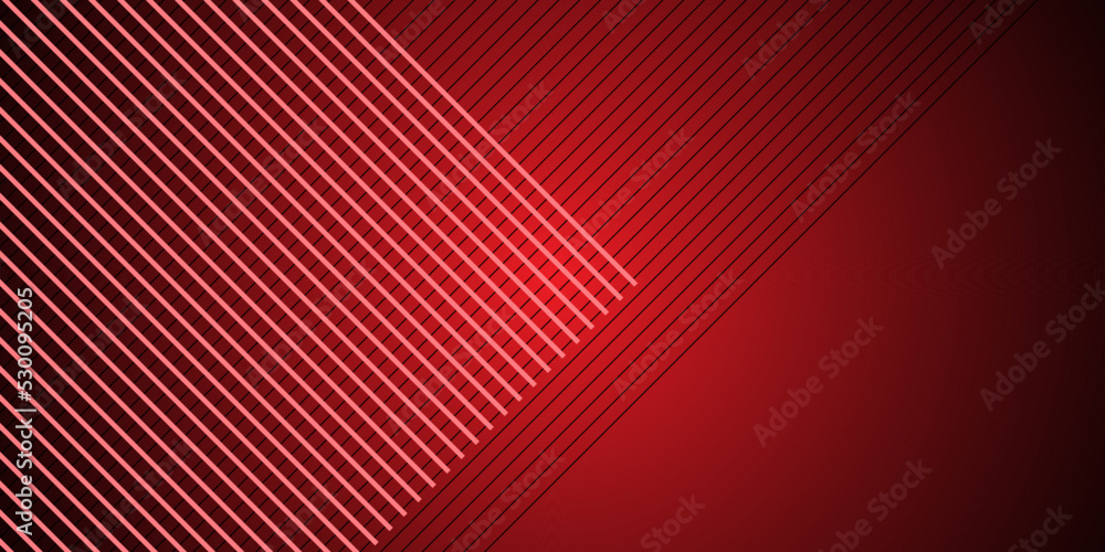 Poster abstract red background with diagonal lines. modern dark red abstract vector texture.