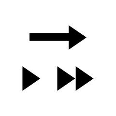 Arrows vector collection black. Different black Arrows icon and vector set. Abstract elements for business infographic