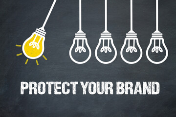 Fototapeta premium Protect your Brand 