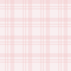 Seamless tartan plaid pattern in Pink Color.