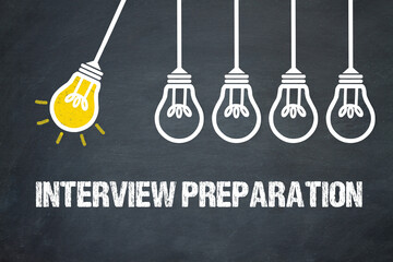 Fototapeta premium Interview Preparation
