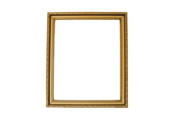 antique gold picture frame