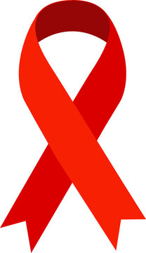 Aids ribbon. World Aids awareness day