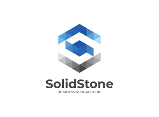 Fototapeta premium Creative S Letter Logo Vector - S Modern Logo Design Template - S Letter Logo Mark