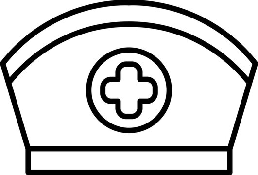 Hat, headwear, hospital, nurse, nursecap, nursingcap icon - Download on  Iconfinder