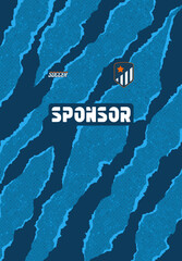 Soccer jersey design for sublimation 