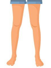 human legs, Vector illustration for advertising, medical (health care) publications